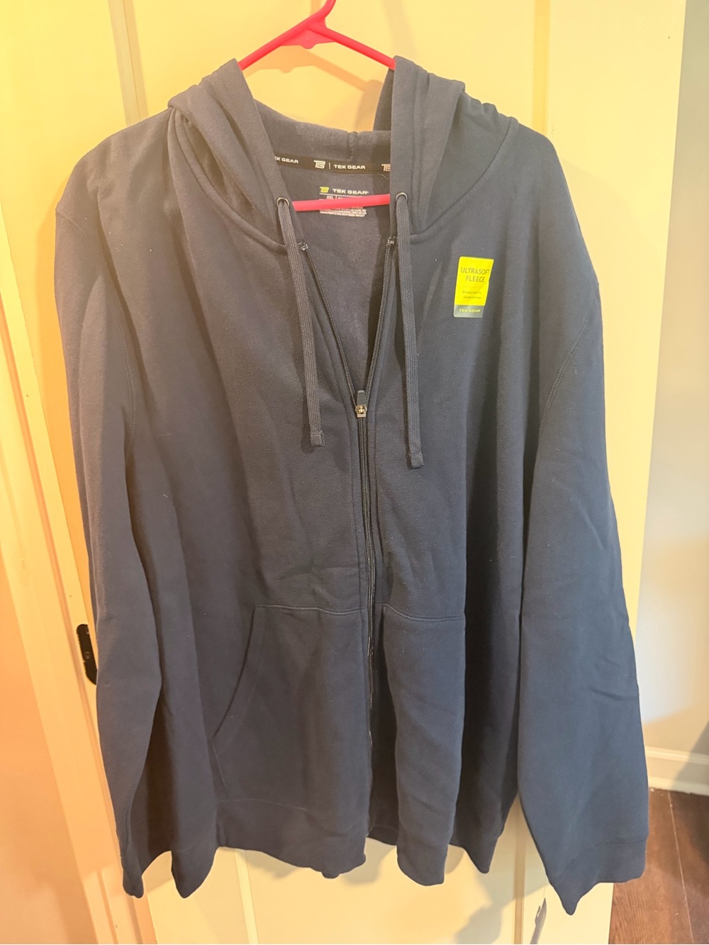 tek gear Navy Full-Zip Hooded Sweatshirt